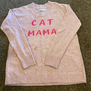 Ann Taylor LOFT Cat Mama Sweater. New with tags!